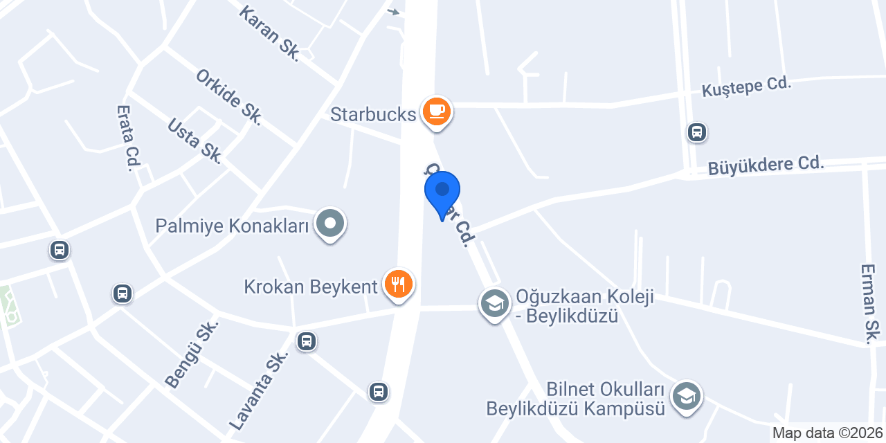 Avan Art Mimarlık konumu
