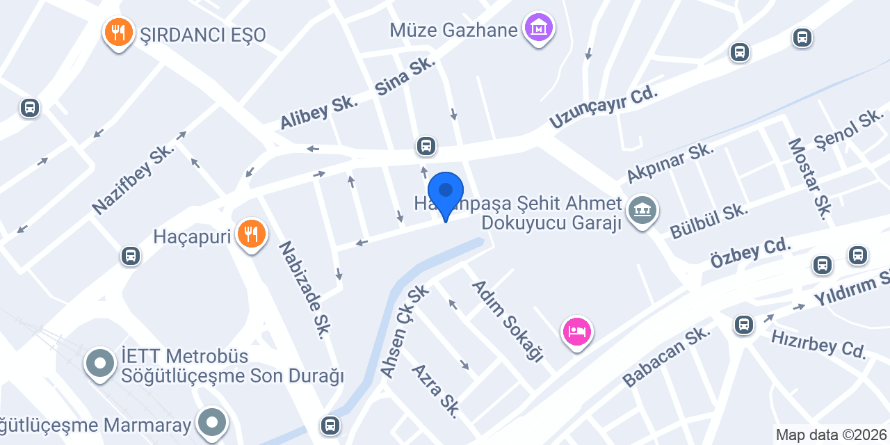 TÜKODER BAKIRKÖY ŞB konumu
