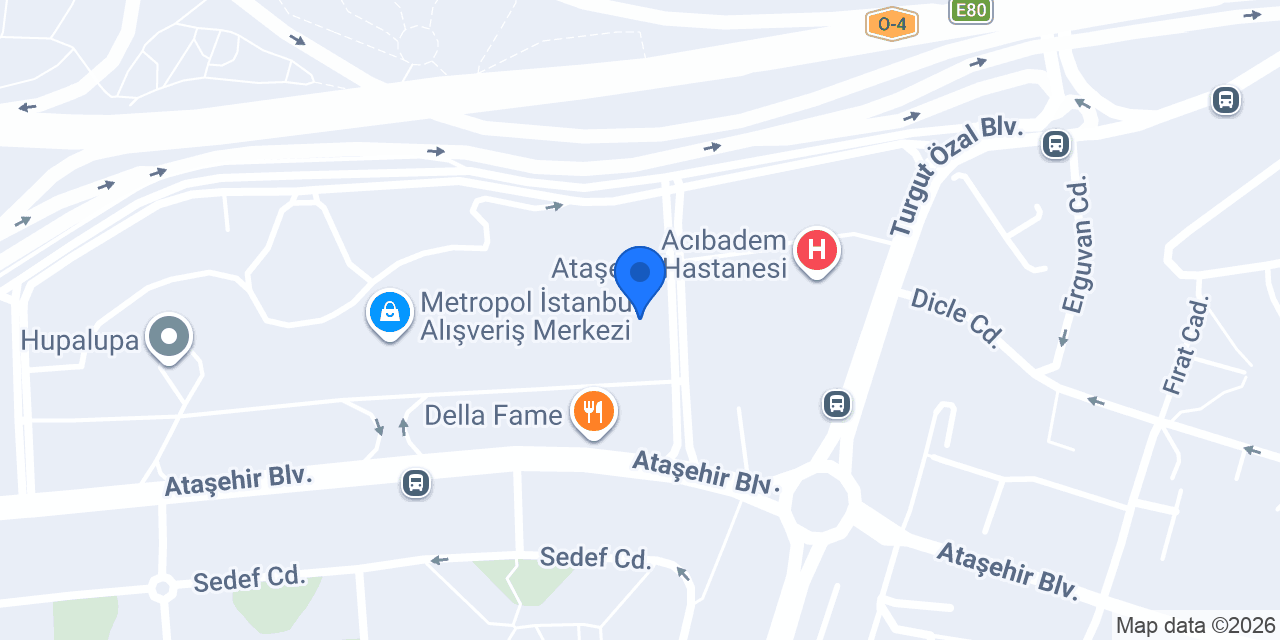 PizzaExpress DasDas Ataşehir konumu