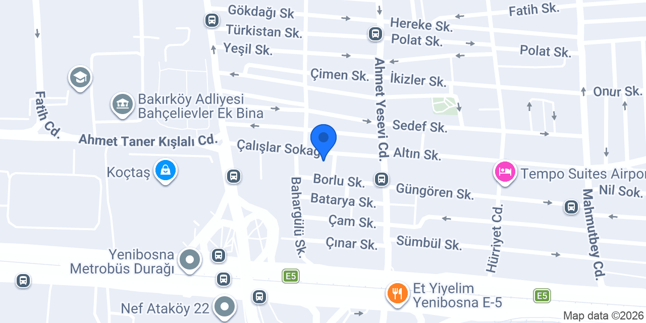 Terzi Mavi konumu
