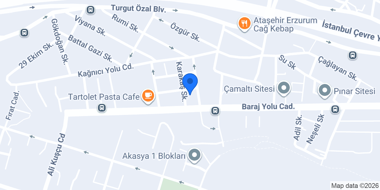 Dyo Öztaș Yapı Market konumu