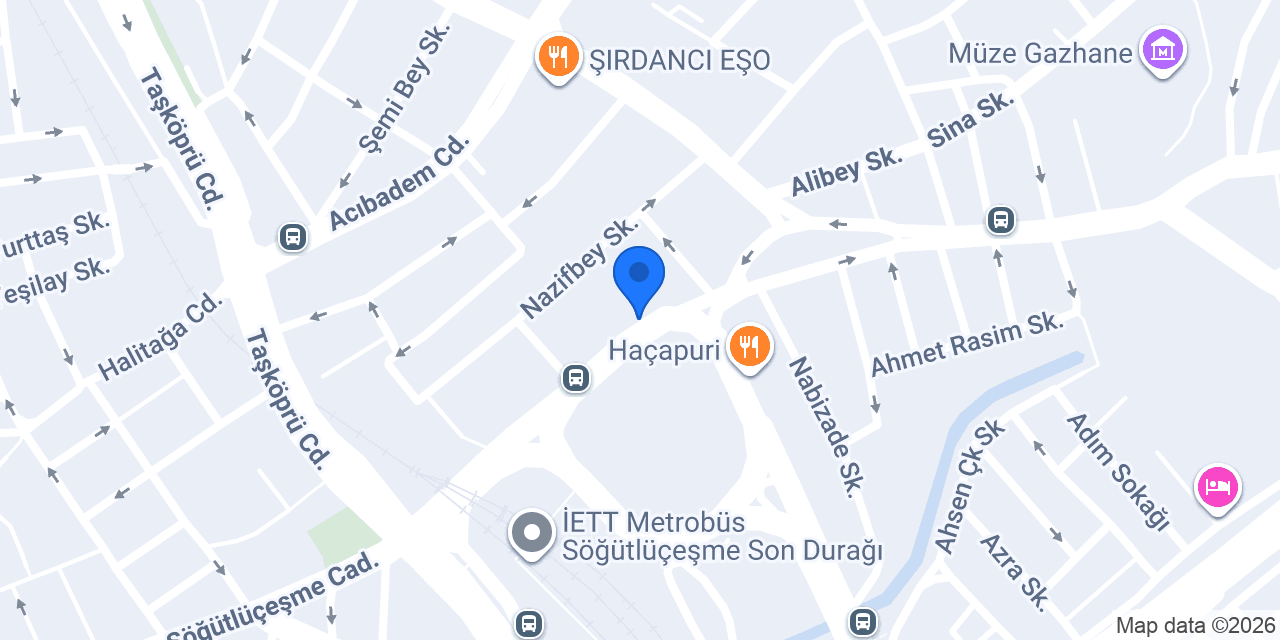 Gözay Optik konumu