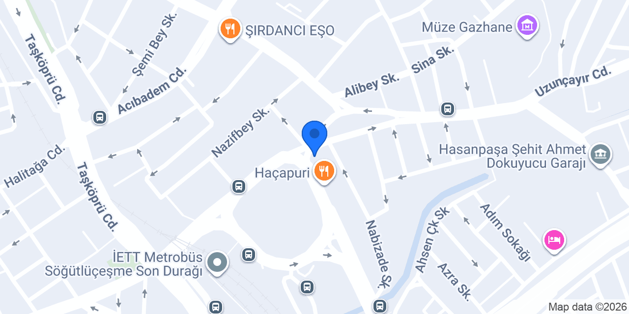 Akbank Hasanpaşa/İst. Şubesi konumu