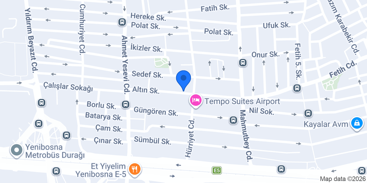 Leful Tekstil Fason Atölyesi konumu
