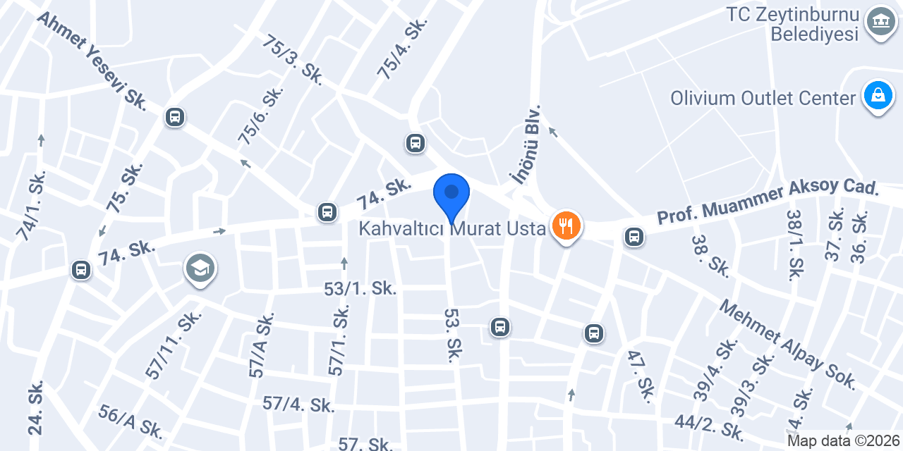 Zeytinburnu 2. Noterliği konumu