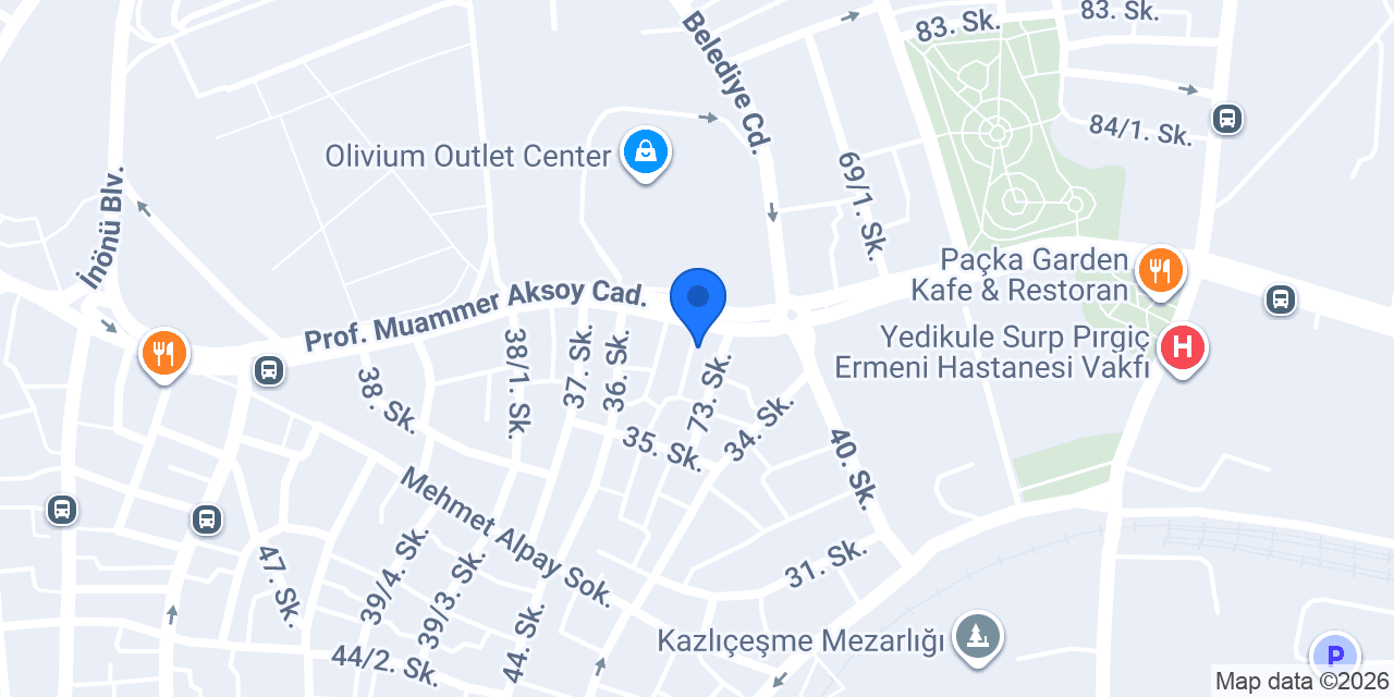 Gazel Hotel konumu