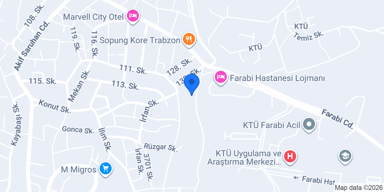 KARACA SUITES & APARTMENTS konumu