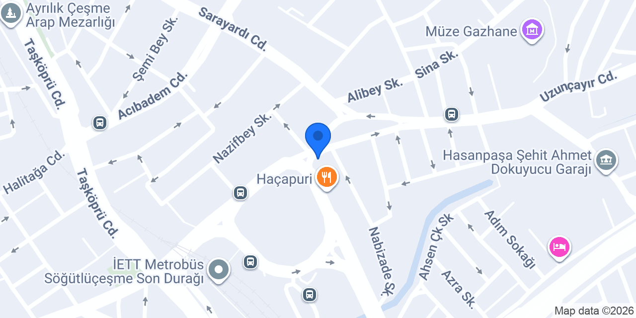 DOZZE KADIKÖY konumu