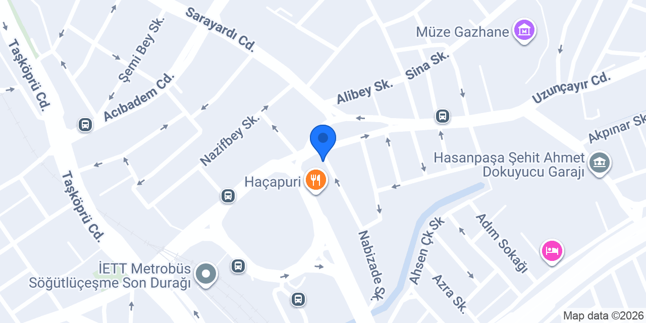 ND ORGANİZASYON DANIŞMANLIK A.Ş konumu