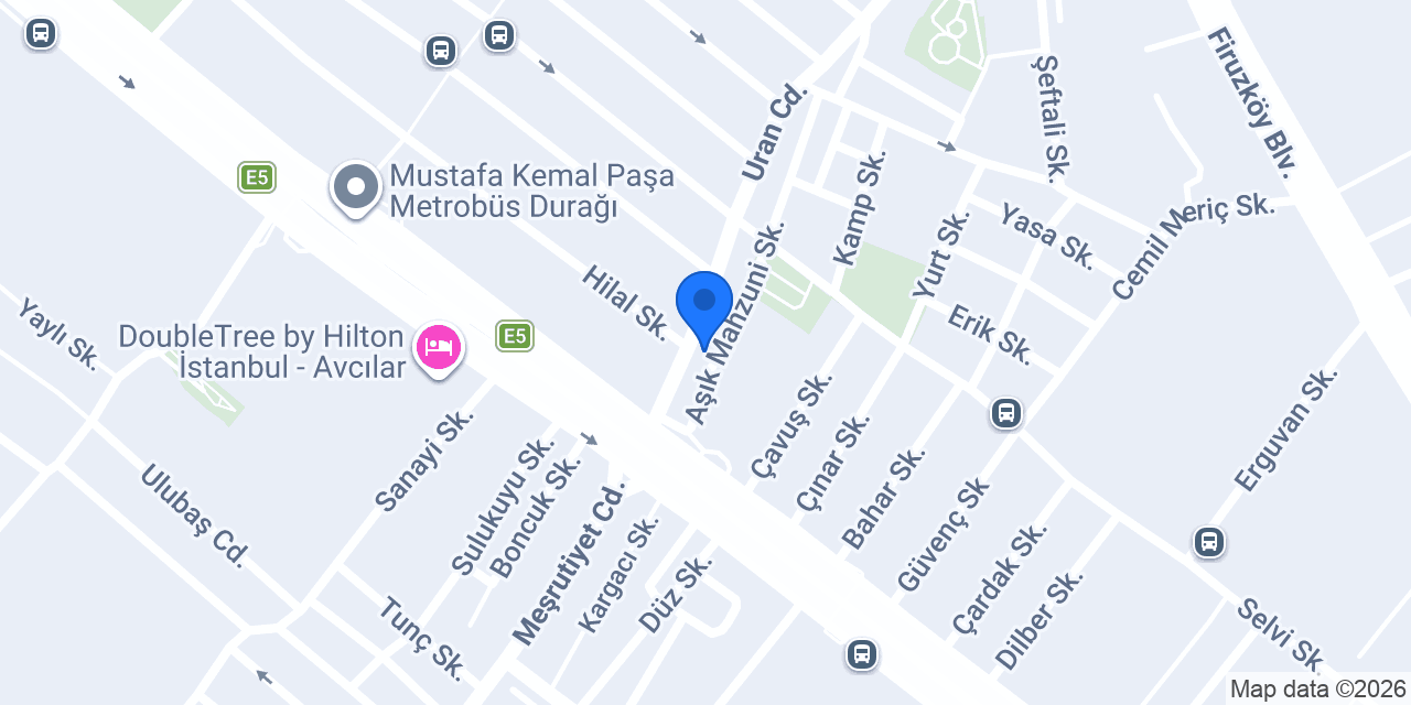 AVCILAR RESPİRO HOTEL konumu