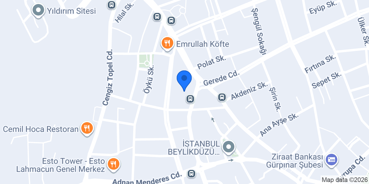 AKTEL TEKNİK konumu