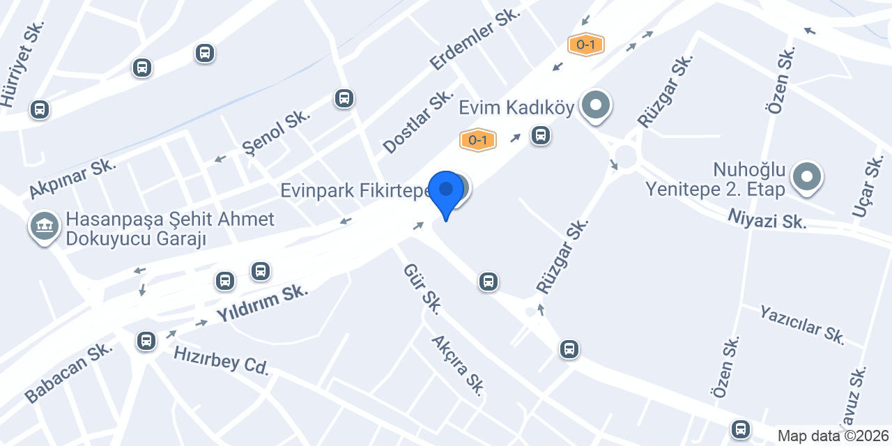 Derya Masaj Kadikoy konumu