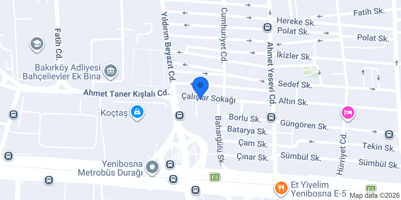Alesta Mall konumu