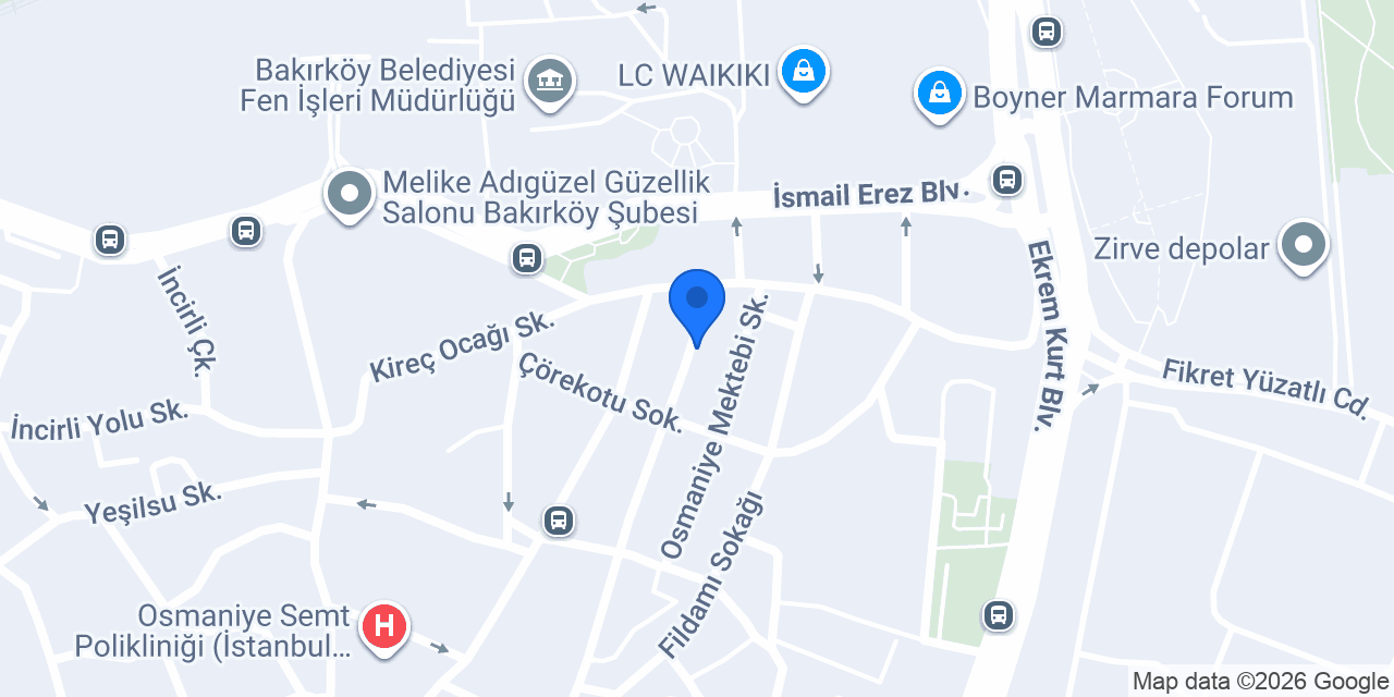 Merve Ev Tekstili konumu