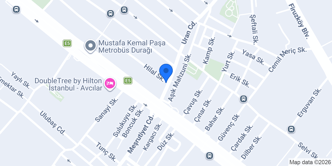 Uzm. Kl. Psk. Merve Usta konumu