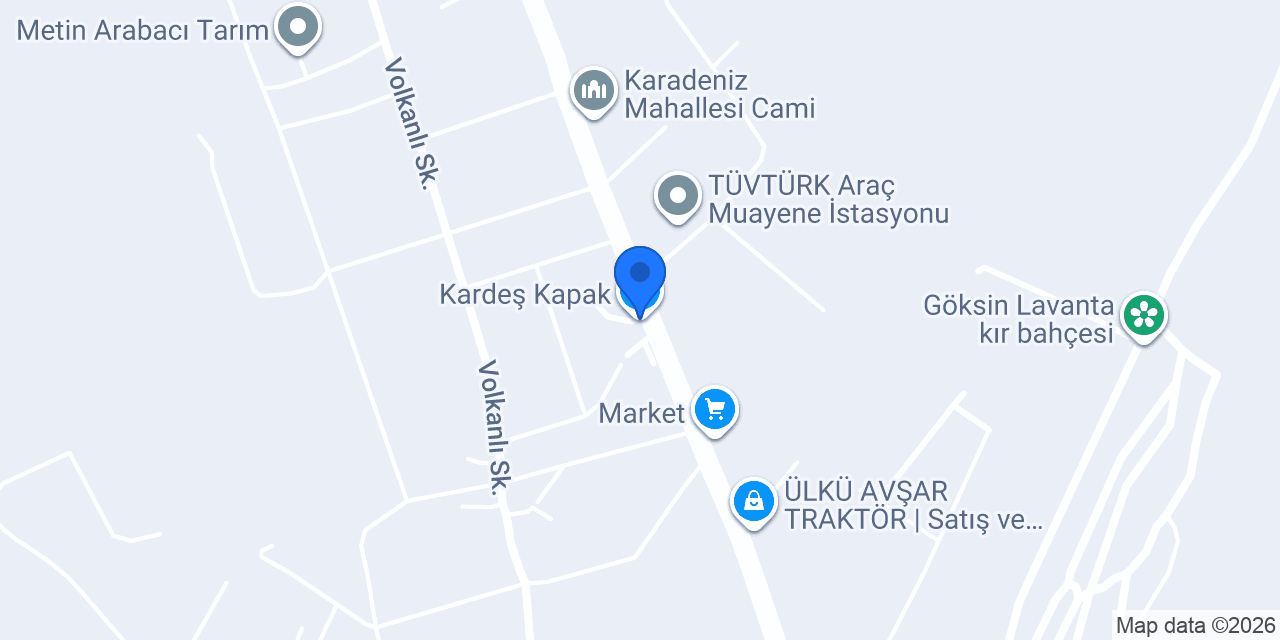 Kardeş Kapak konumu