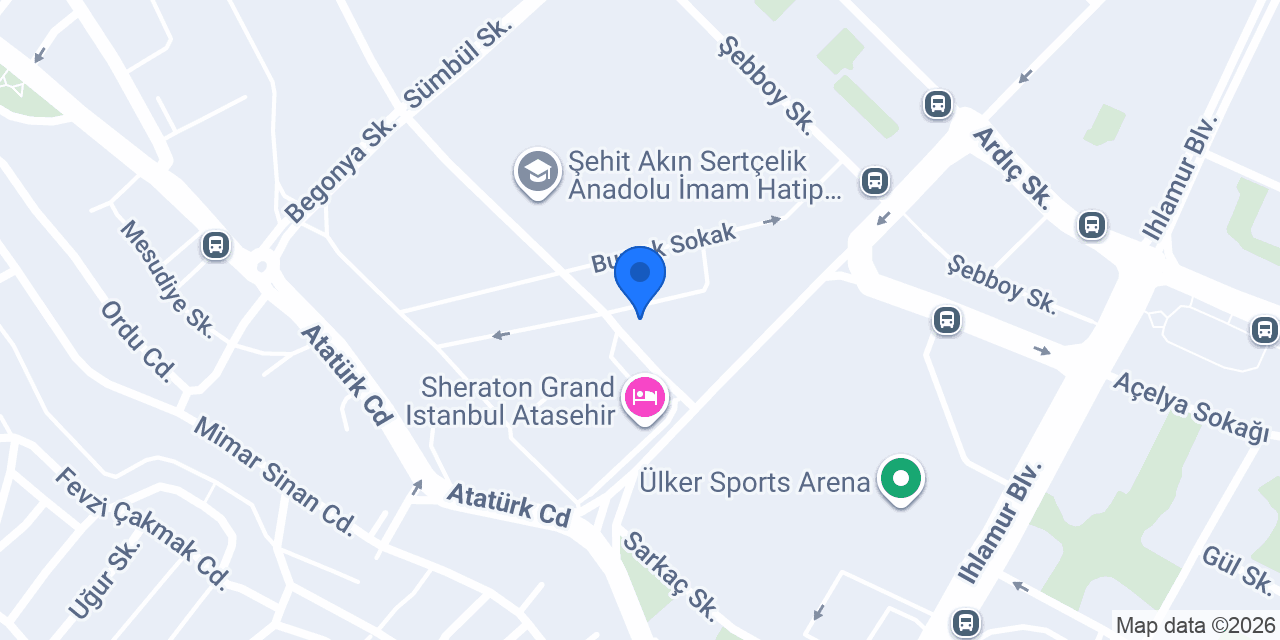 DANS POINT DANS STÜDYOSU ATAŞEHİR konumu