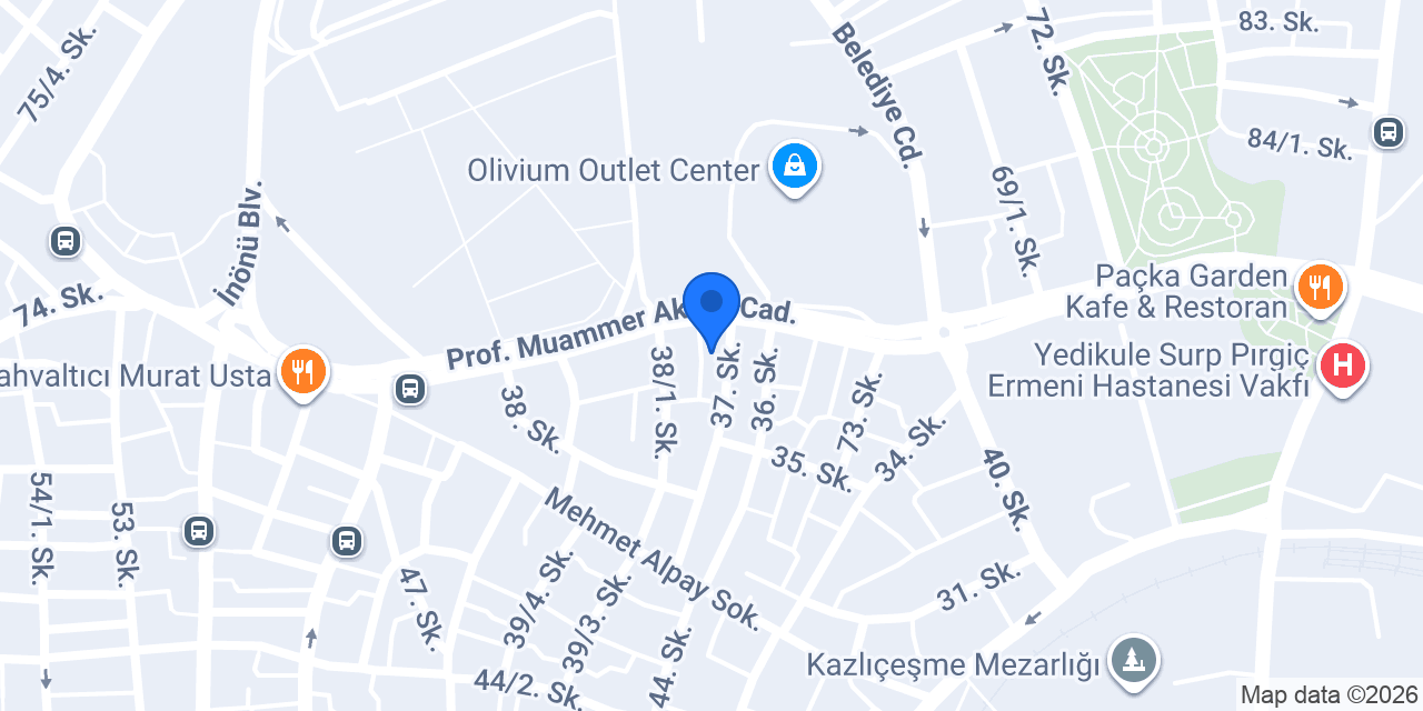 Terzi & Kuru Temizleme konumu