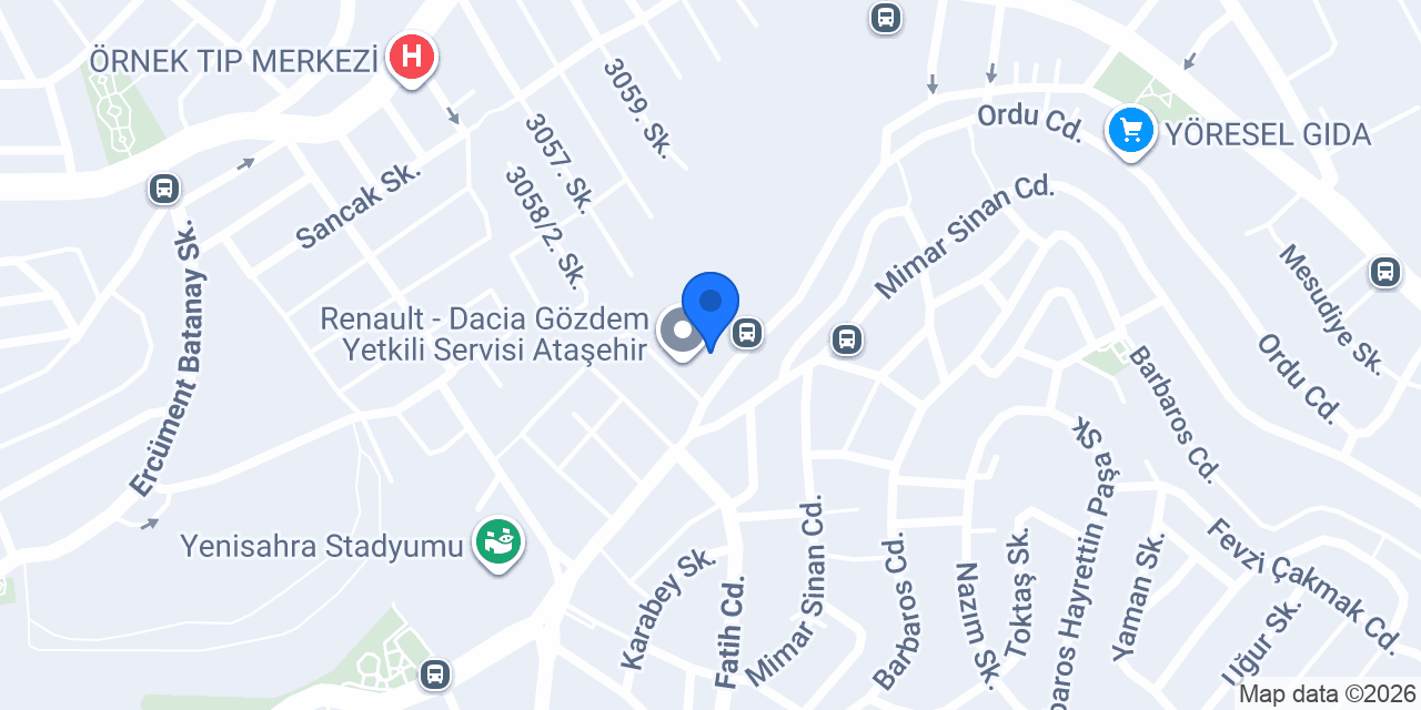 Günaydın Kasap konumu