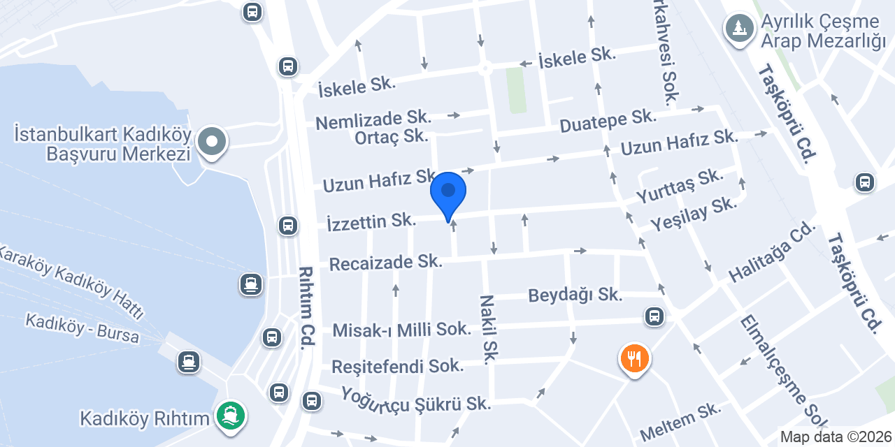 Meet 2 Talk Cafe Kadıköy konumu