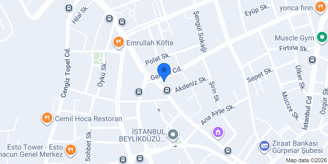 Elibol Elektrik Pano konumu