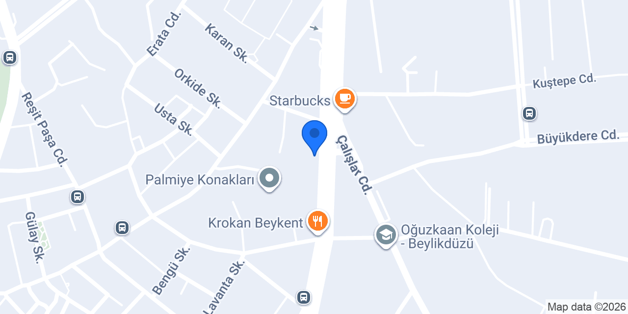 Çetinkaya Proyapı konumu