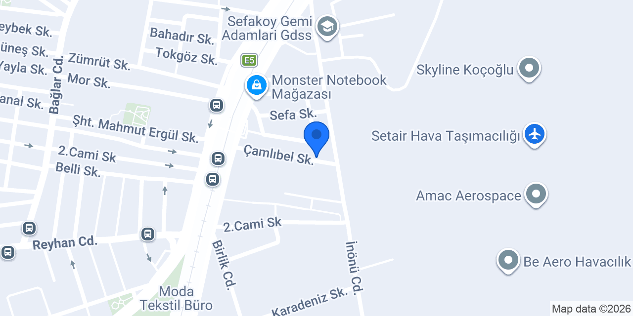 ASAF METAL YAPI DEKORASYON konumu