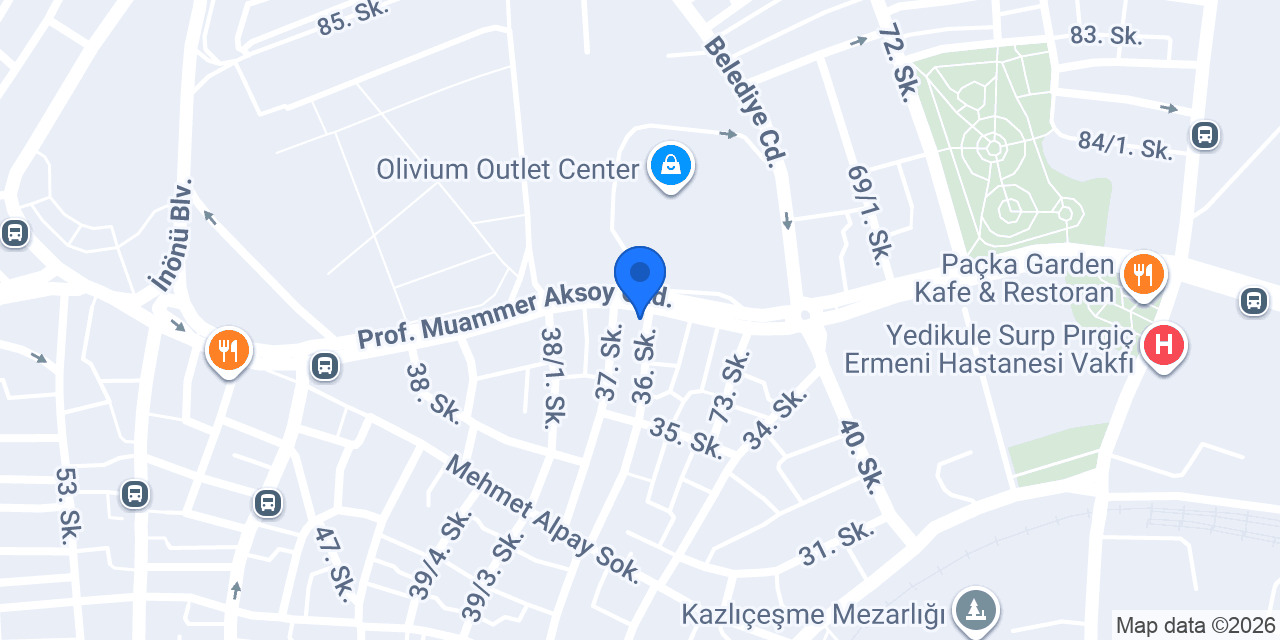 Saloon Burger - Olivium konumu