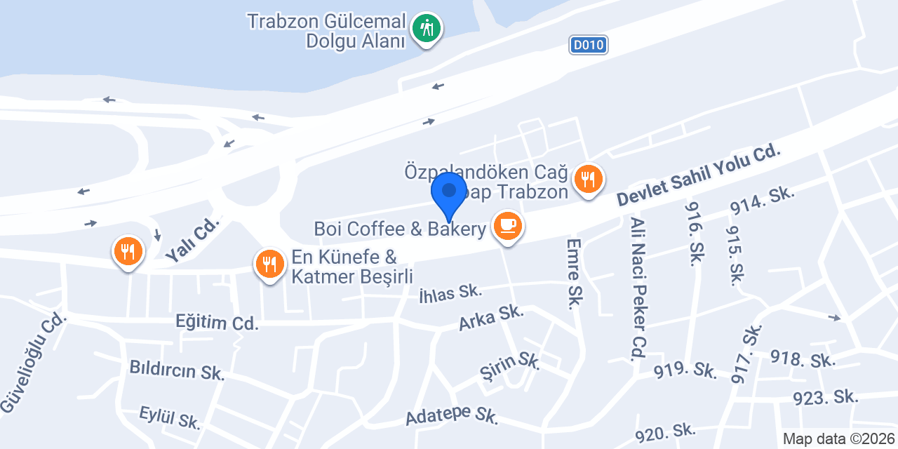 Trabzon Tadilat konumu