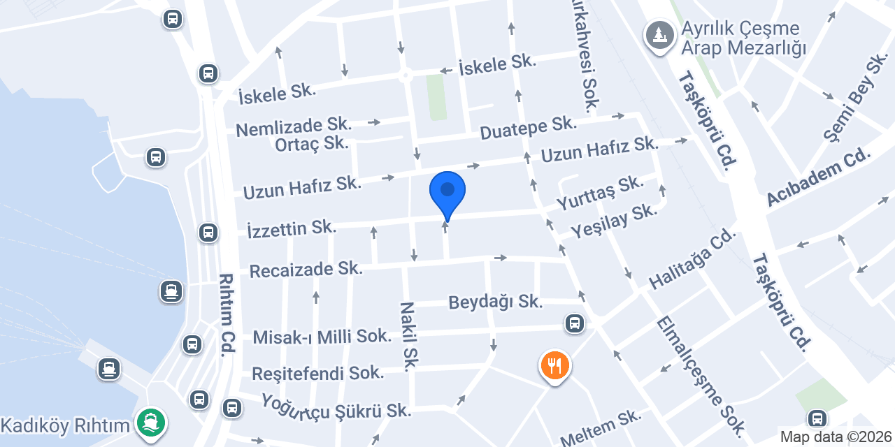 Kadıköy White House Otel konumu