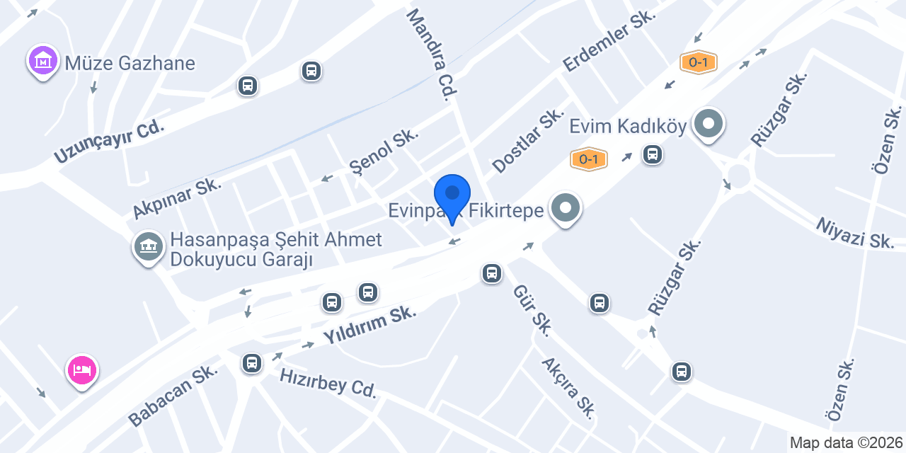 Eylül Mobilya konumu