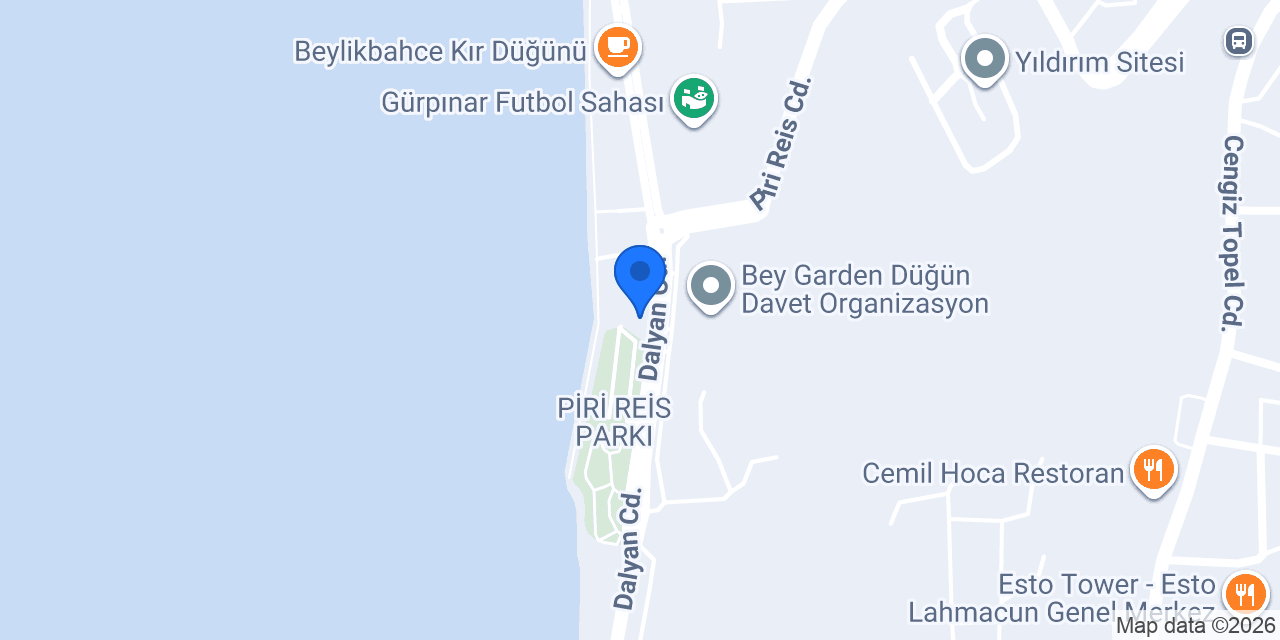 Manifesto Balık Restaurant konumu
