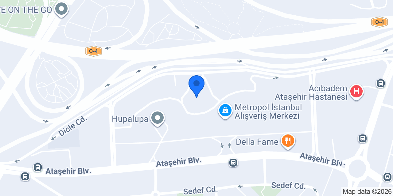 İstanbul - WMF Metropol konumu