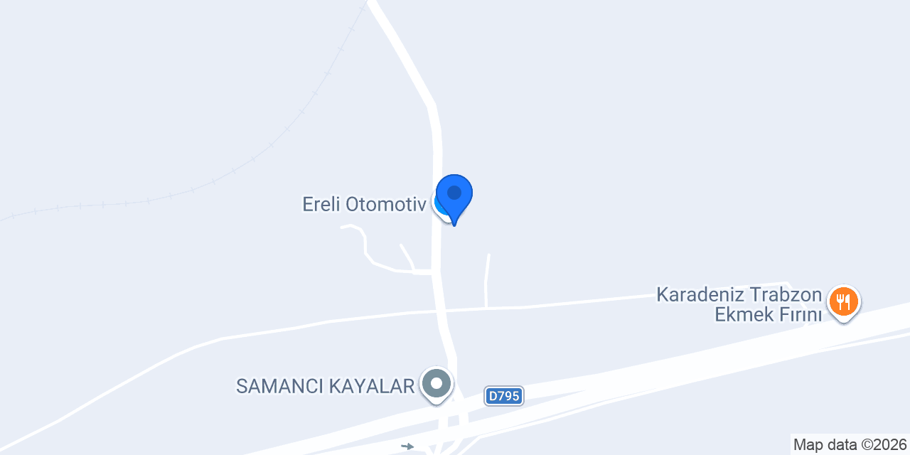 Ereli Otomotiv konumu