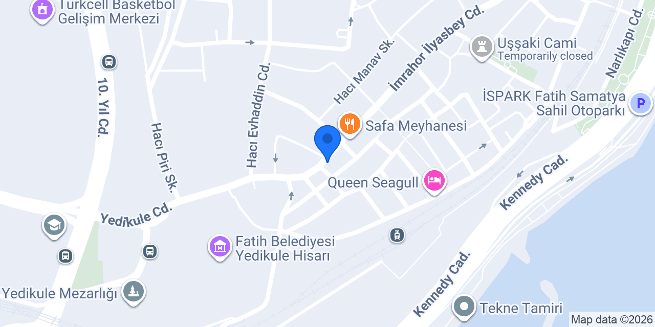 Hükümran Sofrası konumu