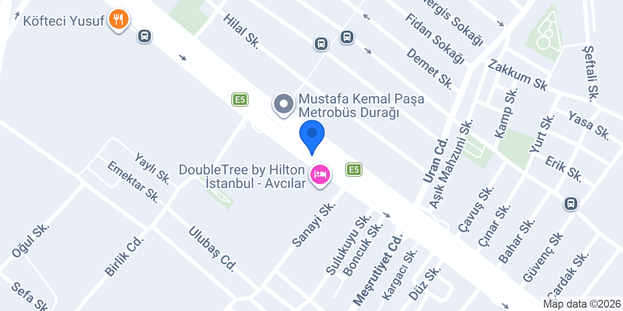 Kabataş Otomotiv konumu