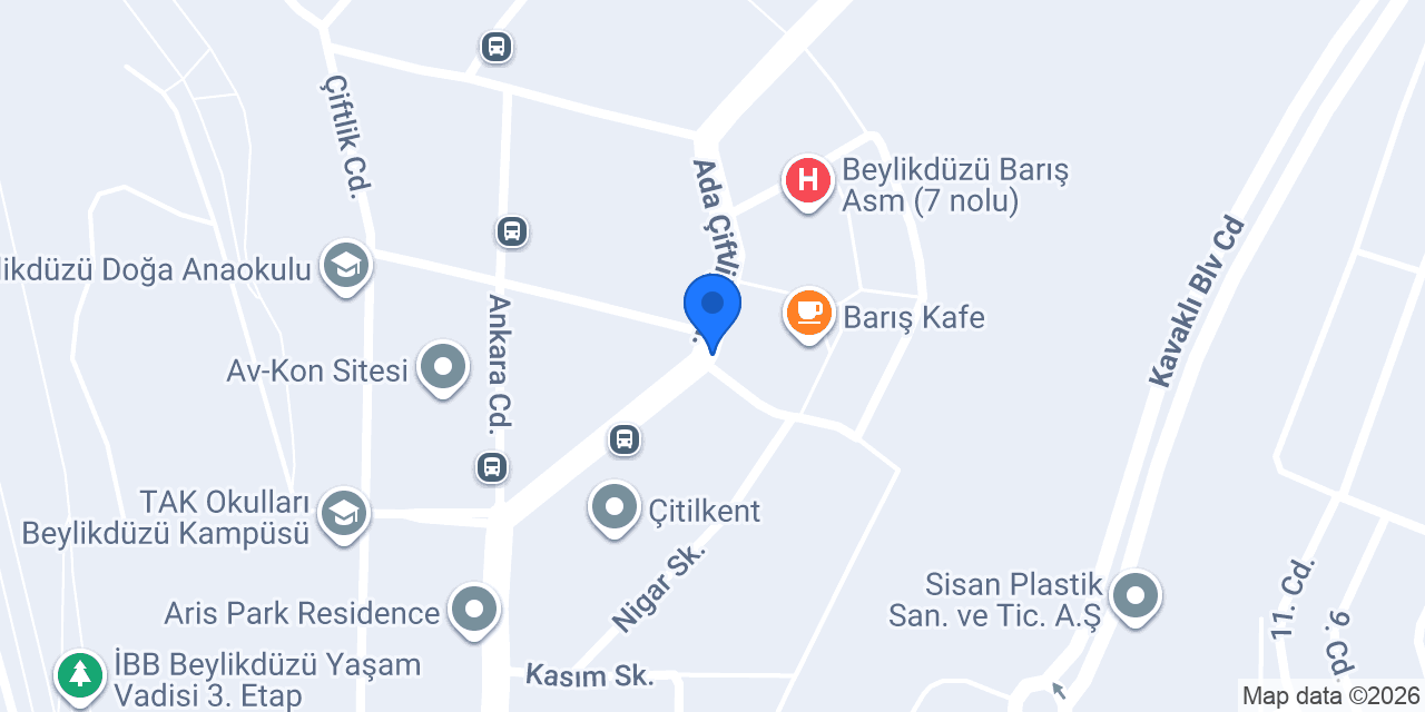 AGİŞ TEKNİK konumu