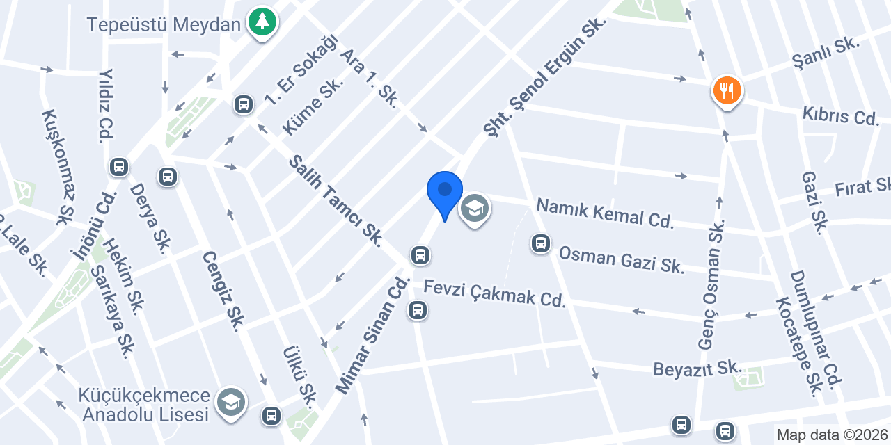 Asır Otopark konumu
