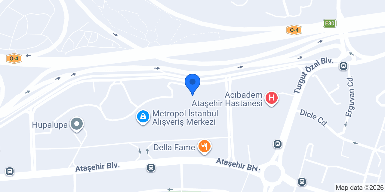 Op. Dr. Kıvanç Emre DAVUN konumu