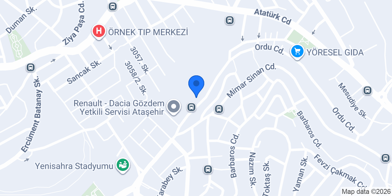 Aşiyan Yapı Market konumu