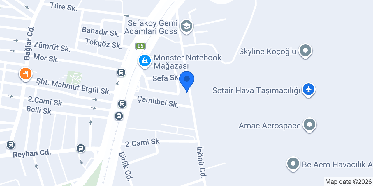 Bir-El Rot Balans Lastik Servisi konumu