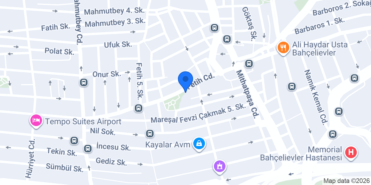 Kar tesisat Rezervuar konumu