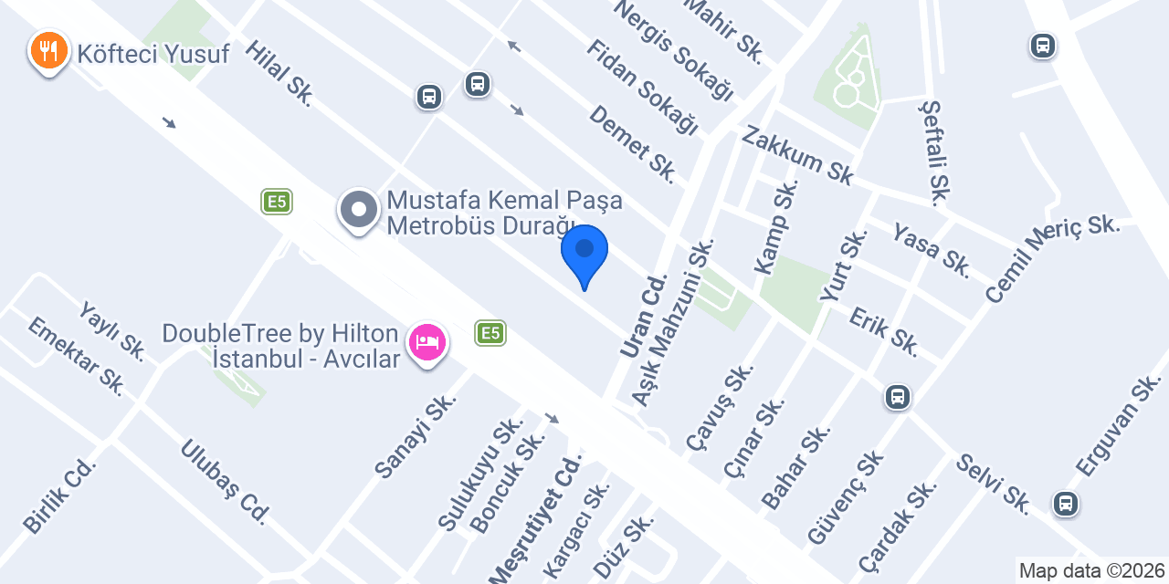 Odak Medikal konumu