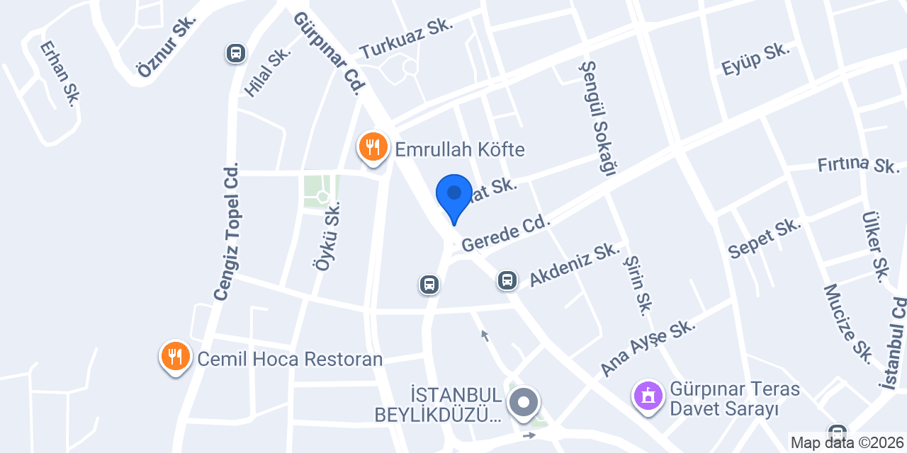 Yavuz Yapı Sistemleri konumu
