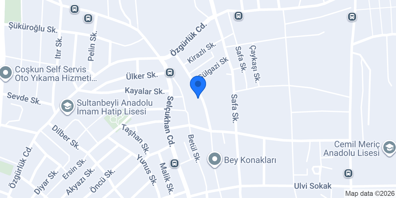 Çağla Dondurma Sultanbeyli konumu