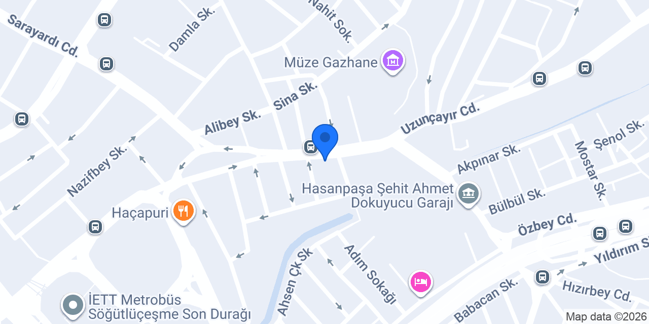 Yüksel Yapı Market konumu