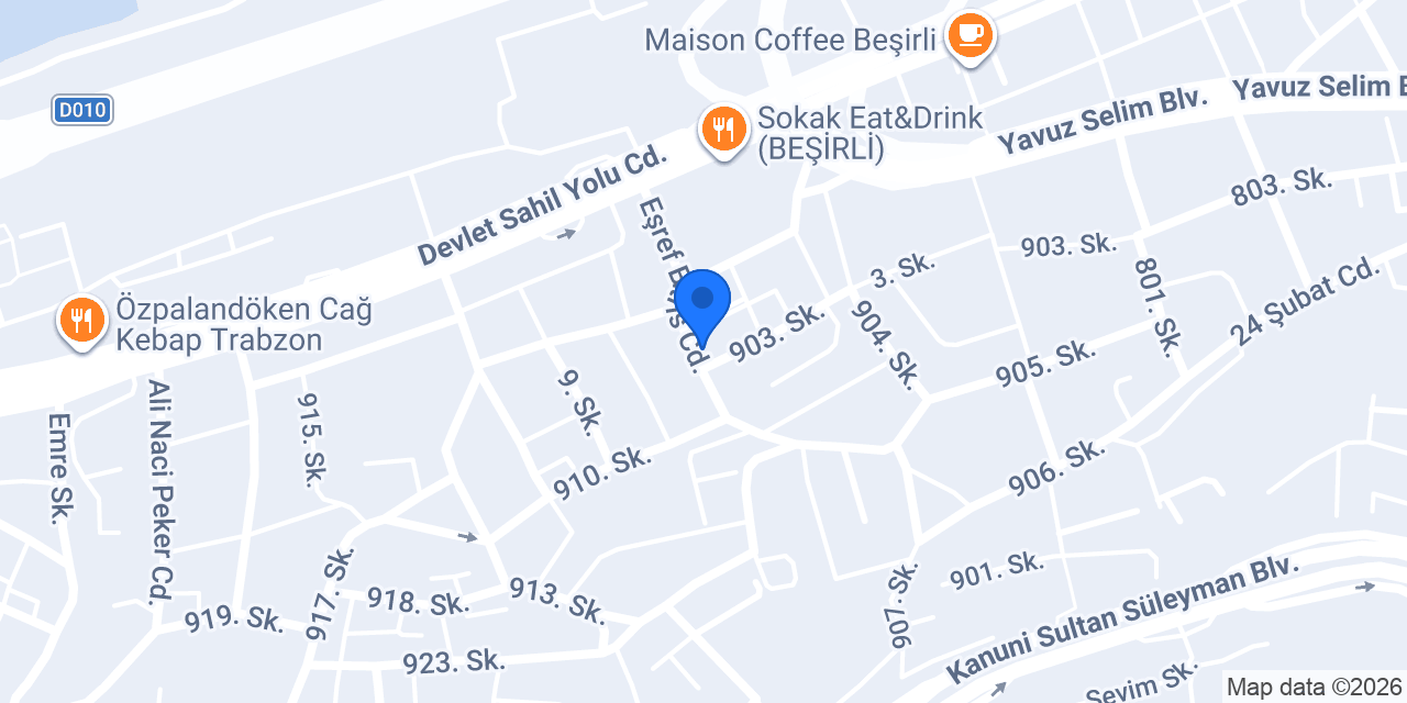 Fırından Patisserie konumu