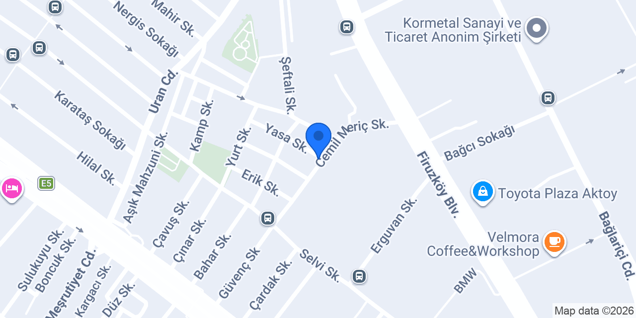DNR Hukuk Bürosu konumu
