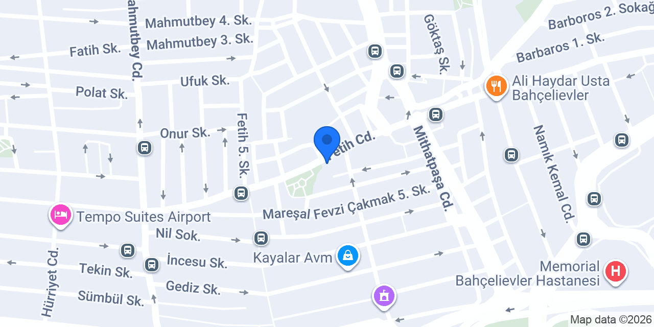 Çiçek Vagonu konumu