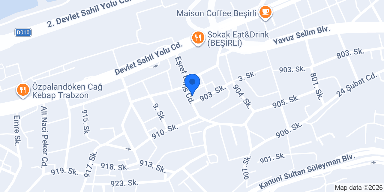Efe Kuru Temizleme konumu
